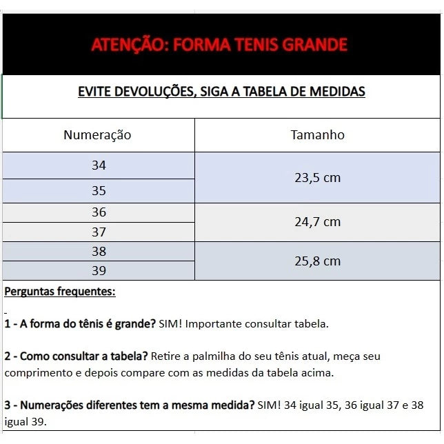 Tênis Feminino Plataforma Puma Caminhada, Academia, Dia a Dia, Lazer, Lindo, confortável e resistente (FORMA GRANDE)
